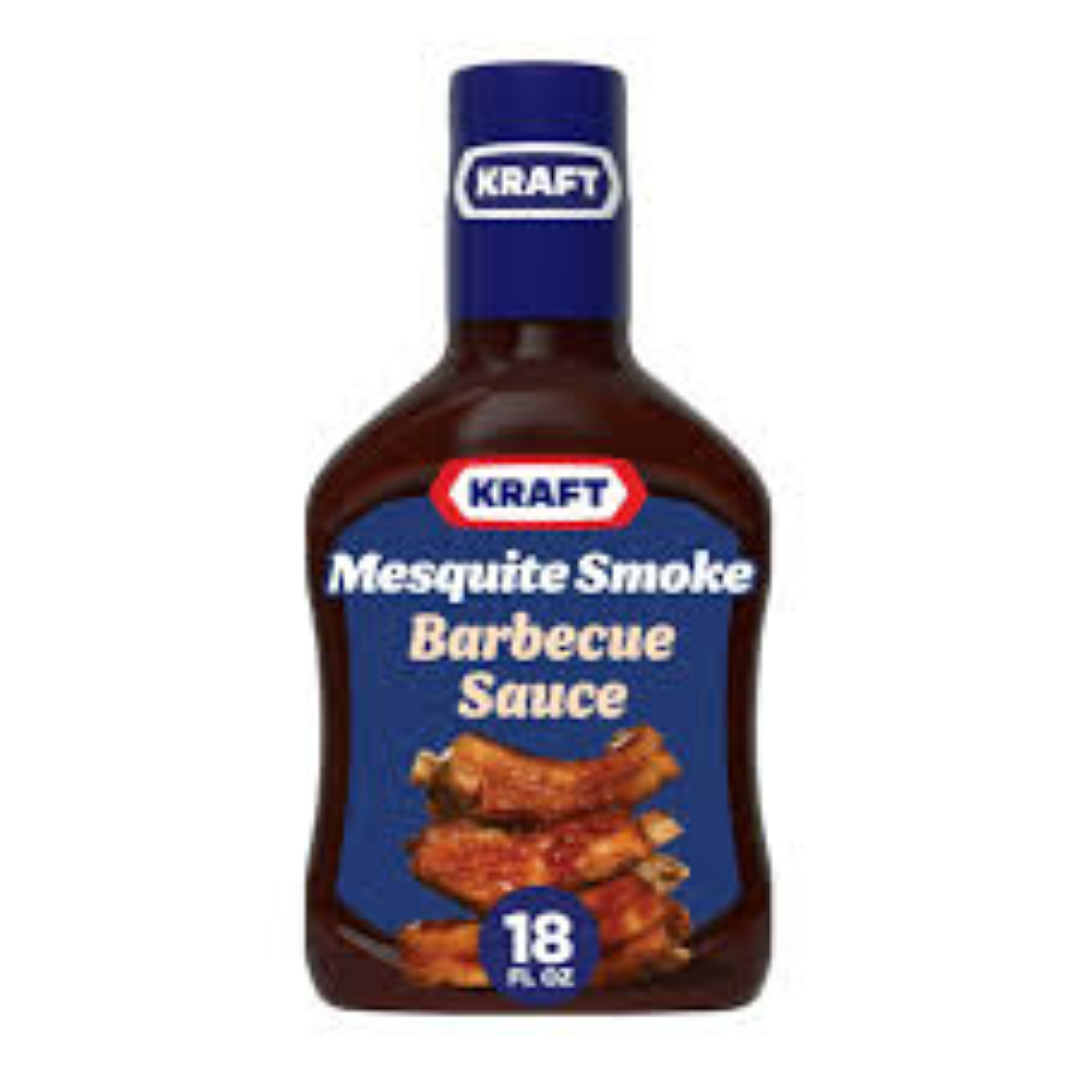 KRAFT BBQ SAUCE MESQUITE SMOKE 510G